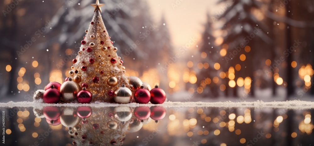 Elegant Christmas background