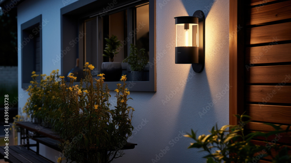 outdoor lighting lamp downlight wall mount modern design for office building