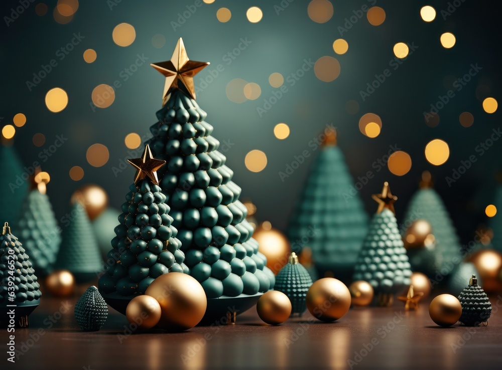 Christmas tree background