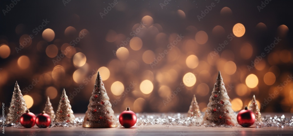 Christmas lights background