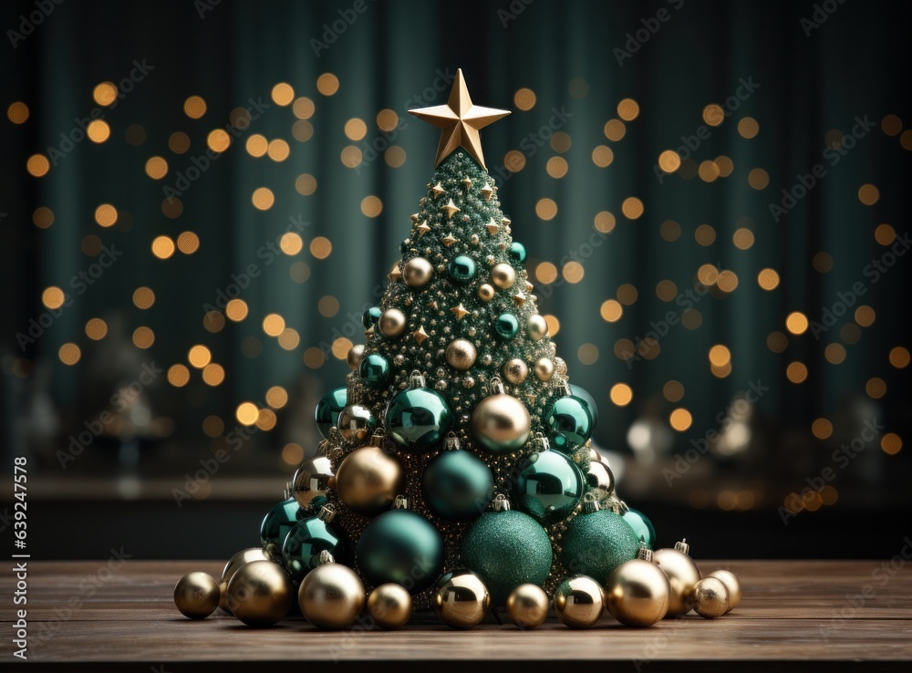 Christmas tree background