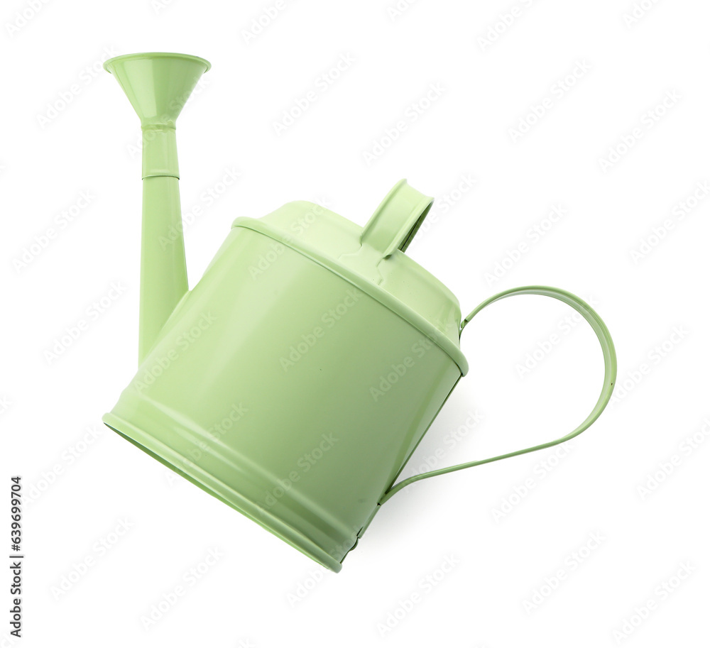 Watering can isolated on white background