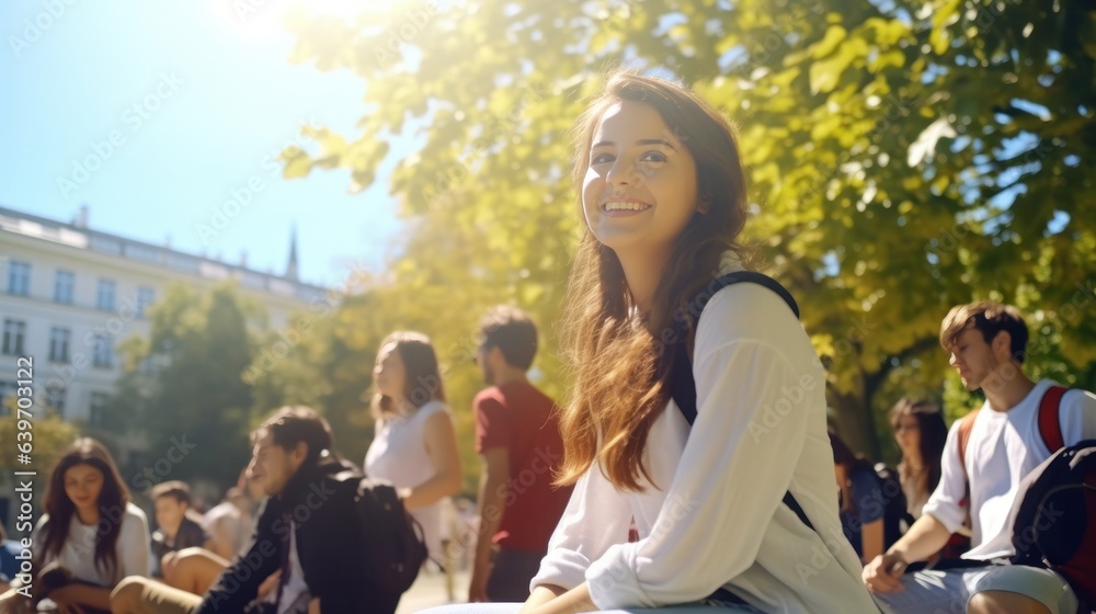 Students in university