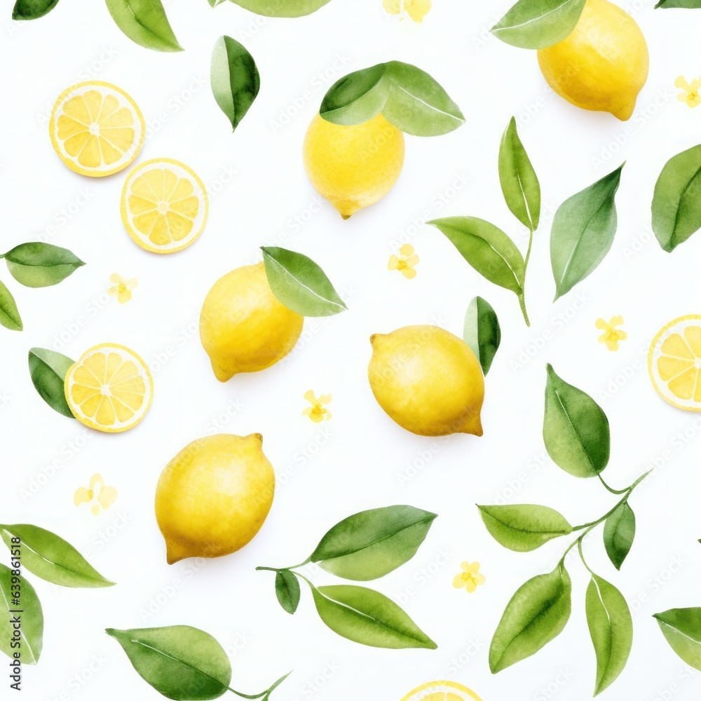 Lemon natural background