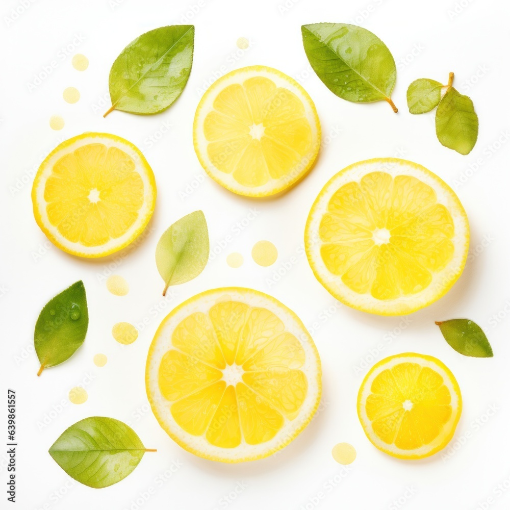 Lemon natural background