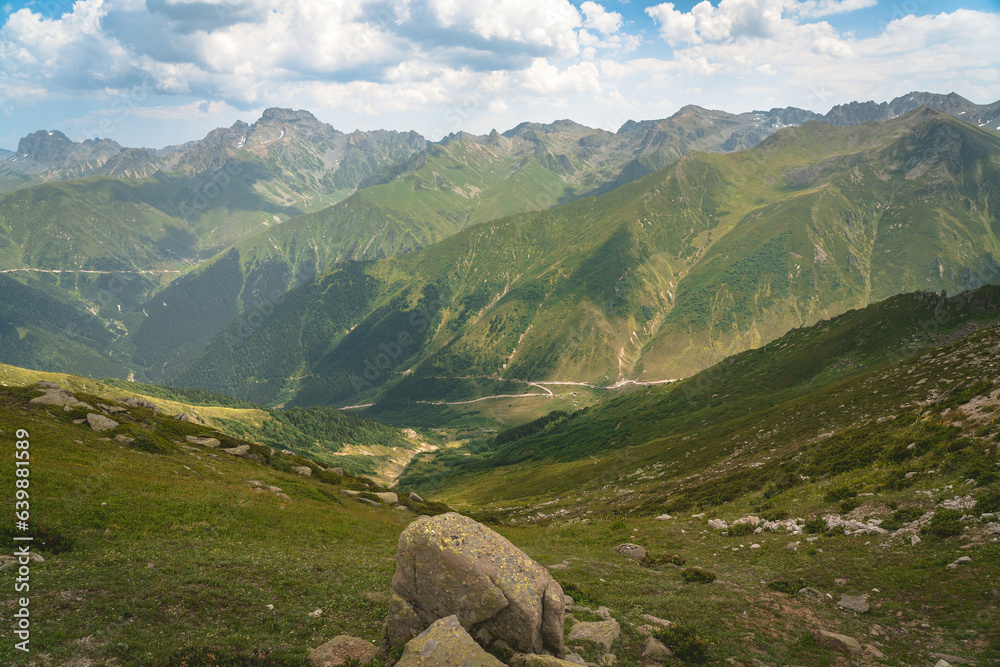  Kavrun valley and Kavrun plateau in the Black Sea region of Turkey