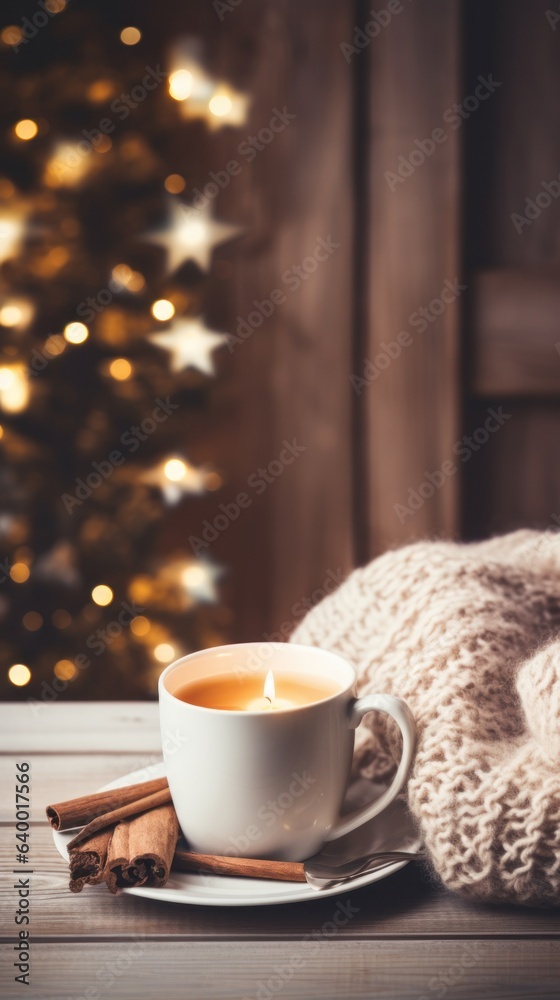 Cozy Christmas background