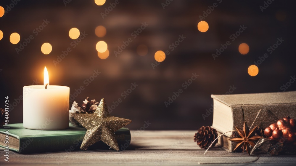 Cozy Christmas background