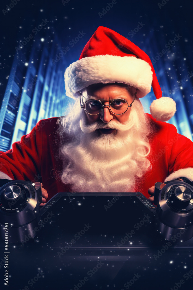 DJ Santa Claus poster