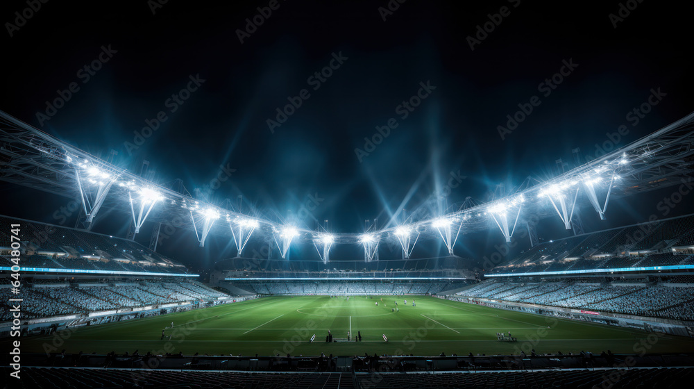 Professional Stadium Overhead light background