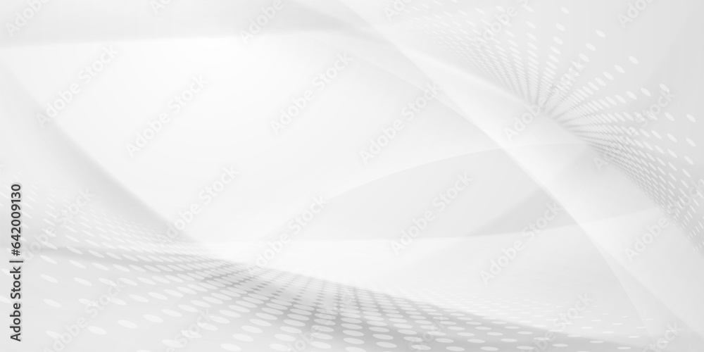 white abstract technology background modern design vector illustration