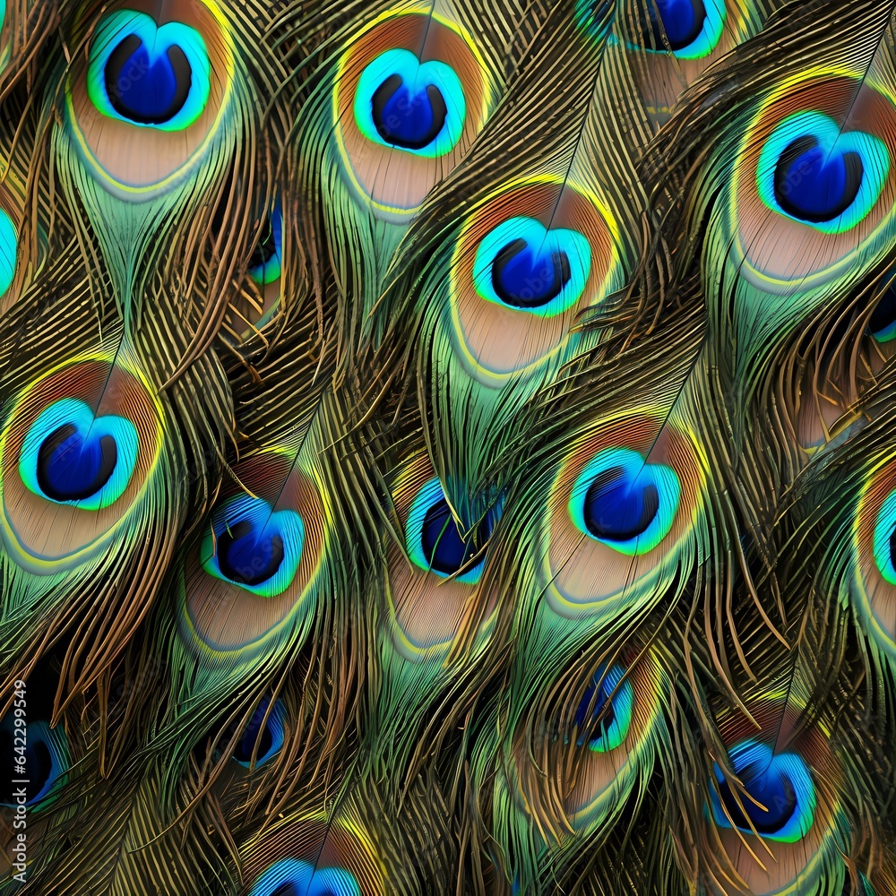 peacock feather background