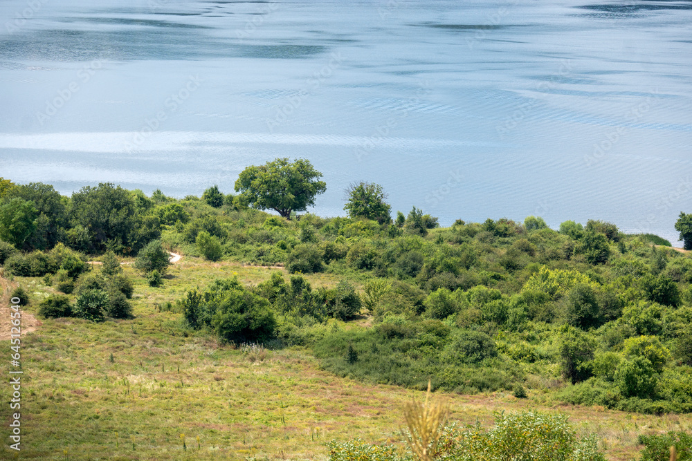 Summer view of Pchelina Reservoir, Bulgaria