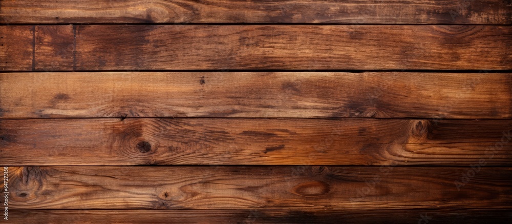 Background of texture on old wood in close up