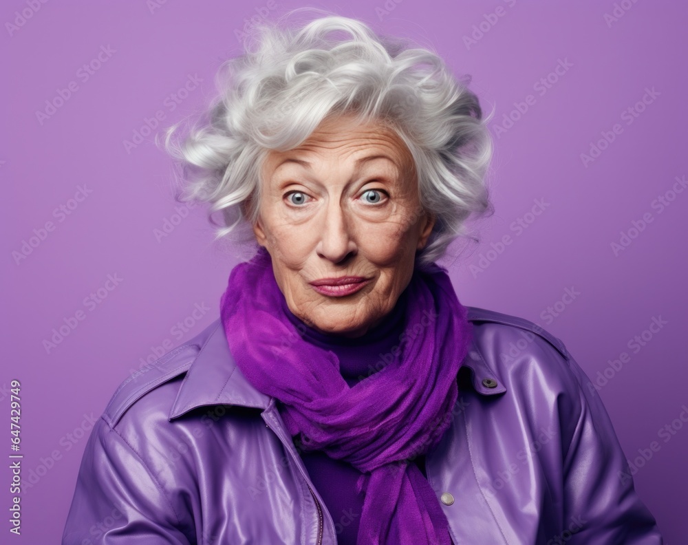 Old woman portrait