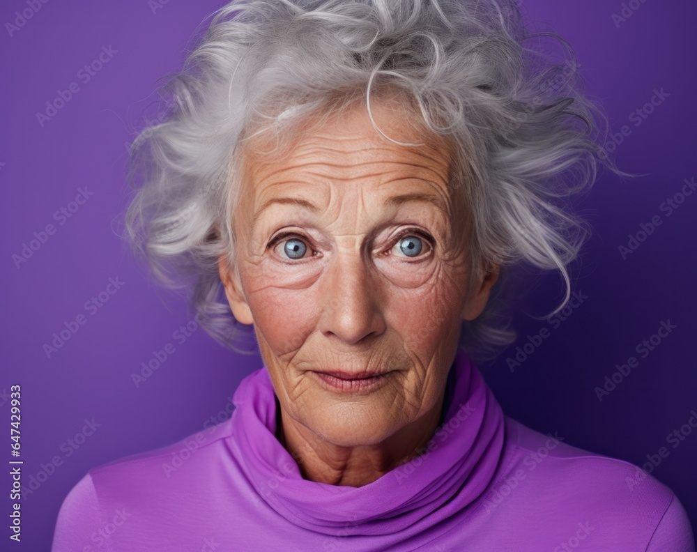 Old woman portrait