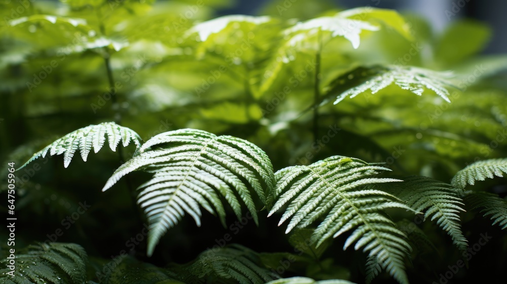 Fern Background.