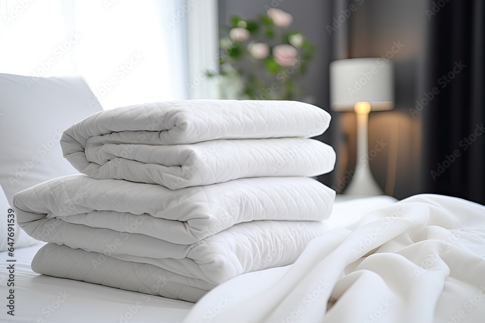 Clean white bed linen and towels in your hotel room ensure a comfortable, hygienic and relaxing stay