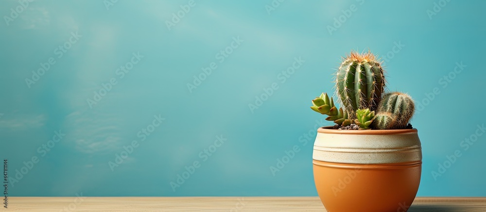 Potted cactus