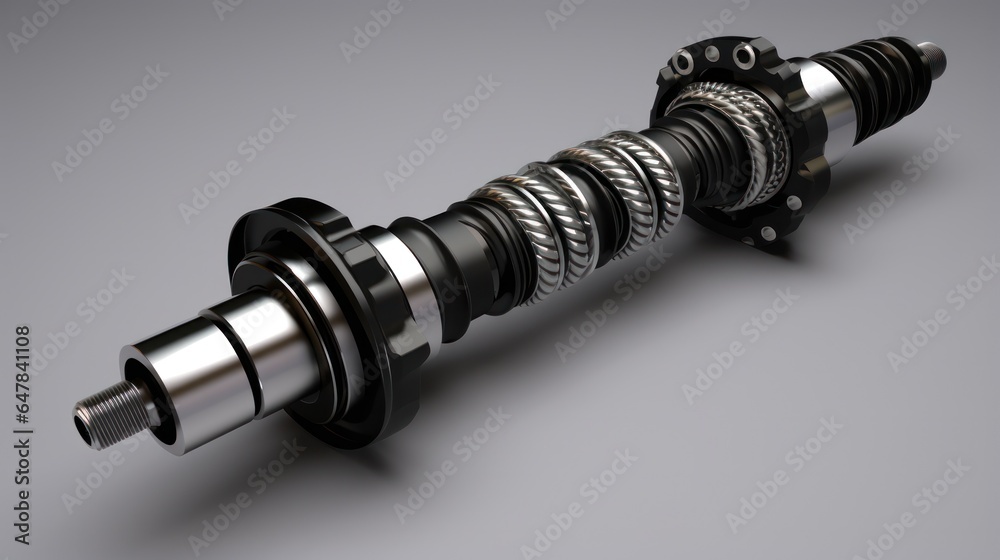 Metal car driveshaft