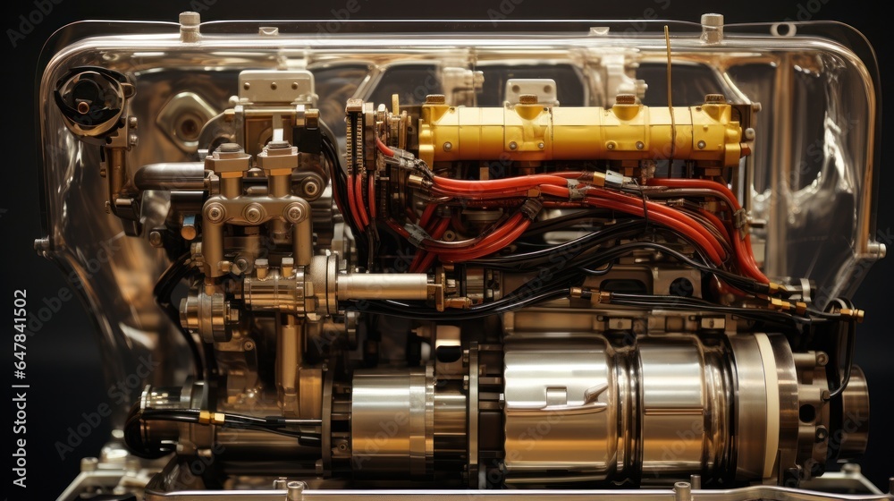 Automobile internal combustion engine