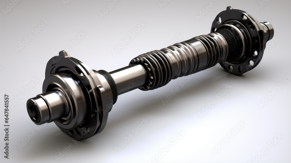 Metal car driveshaft