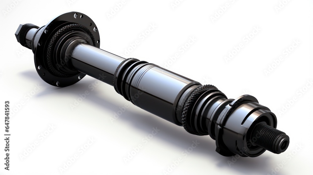 Metal car driveshaft