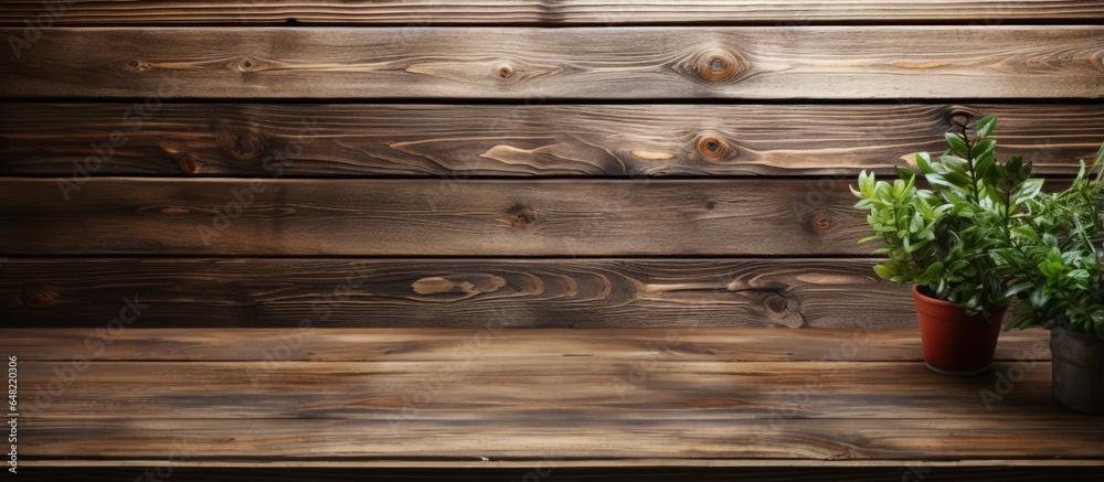 Stock image of a wooden desk as a backdrop