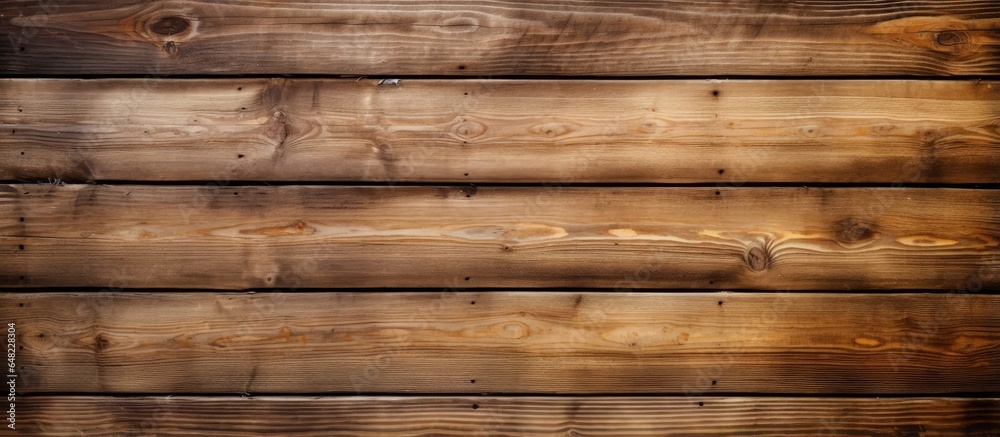 Texture of a wooden wall background