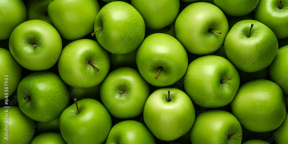  Apples Green Food photo,, Fresh Green Apples 