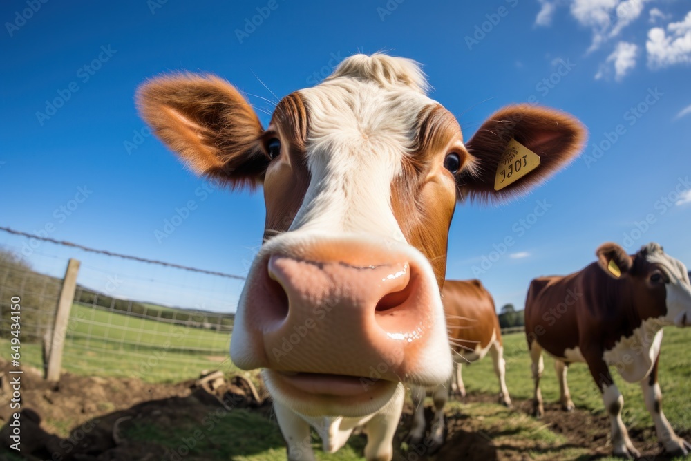 cows inside modern dairy farm