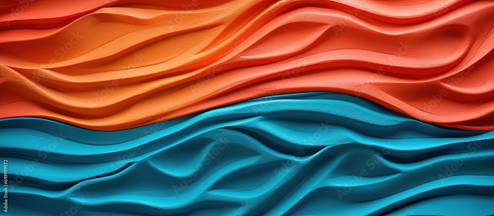 Macro shot of vintage plastic texture