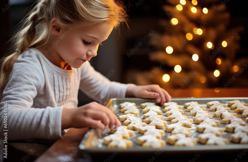 Christmas dinner preparing