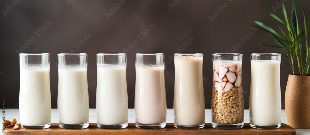 Non dairy milk options for vegans