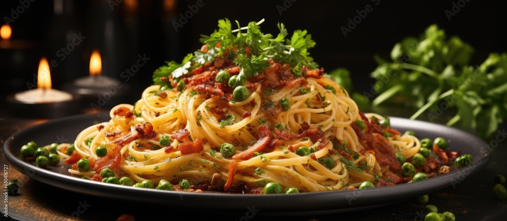 Vegan carbonara