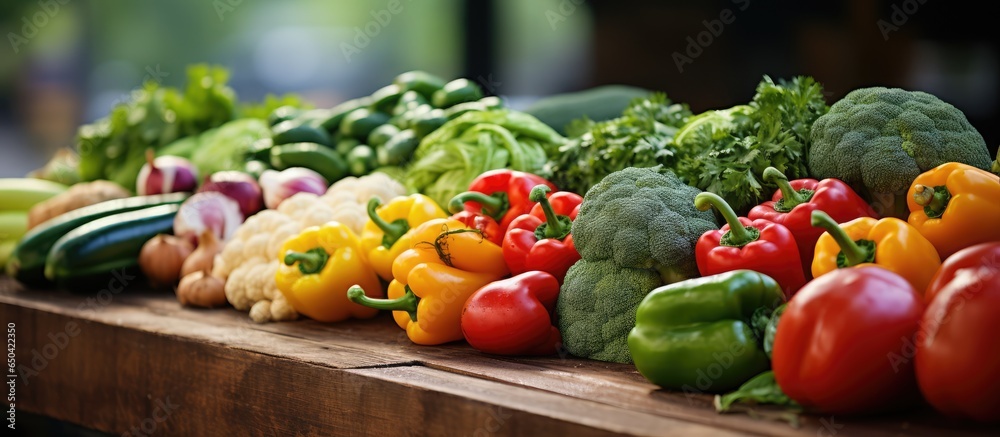 Market vegetables