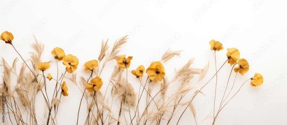 Handmade mulberry paper made from dried flowers or recycled paper