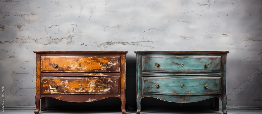 Transform antique furniture by painting it