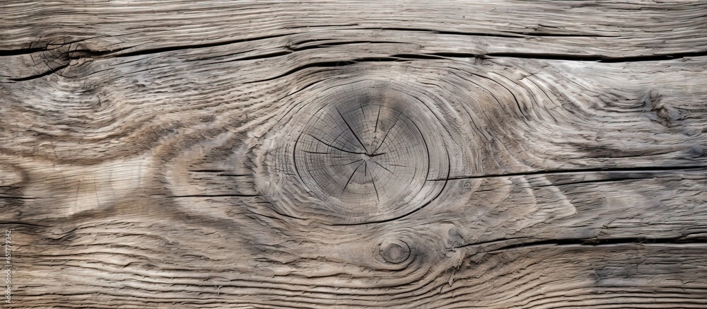 Aged weathered white oak wood for vintage table or furniture texture Time worn over a century old Close up of old wood background