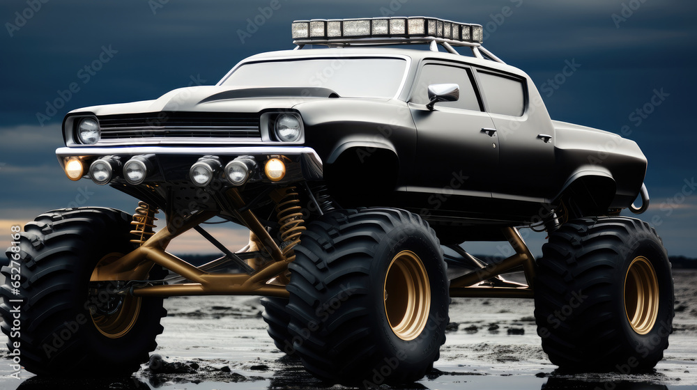 Monster truck hybrid.