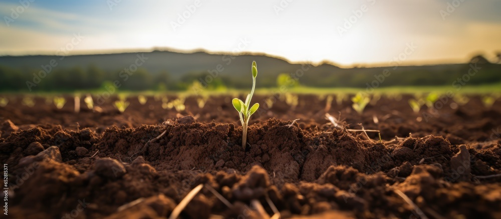 Regenerating Australian farm with soil microbe growth