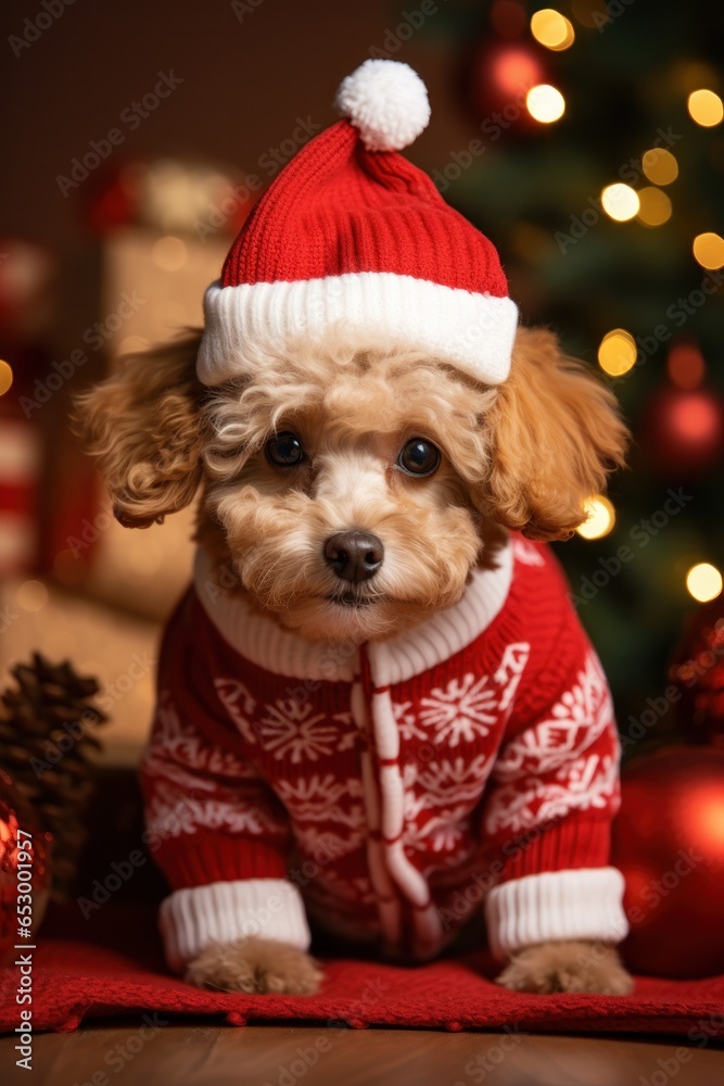 Cute and playful holiday-themed pet photos