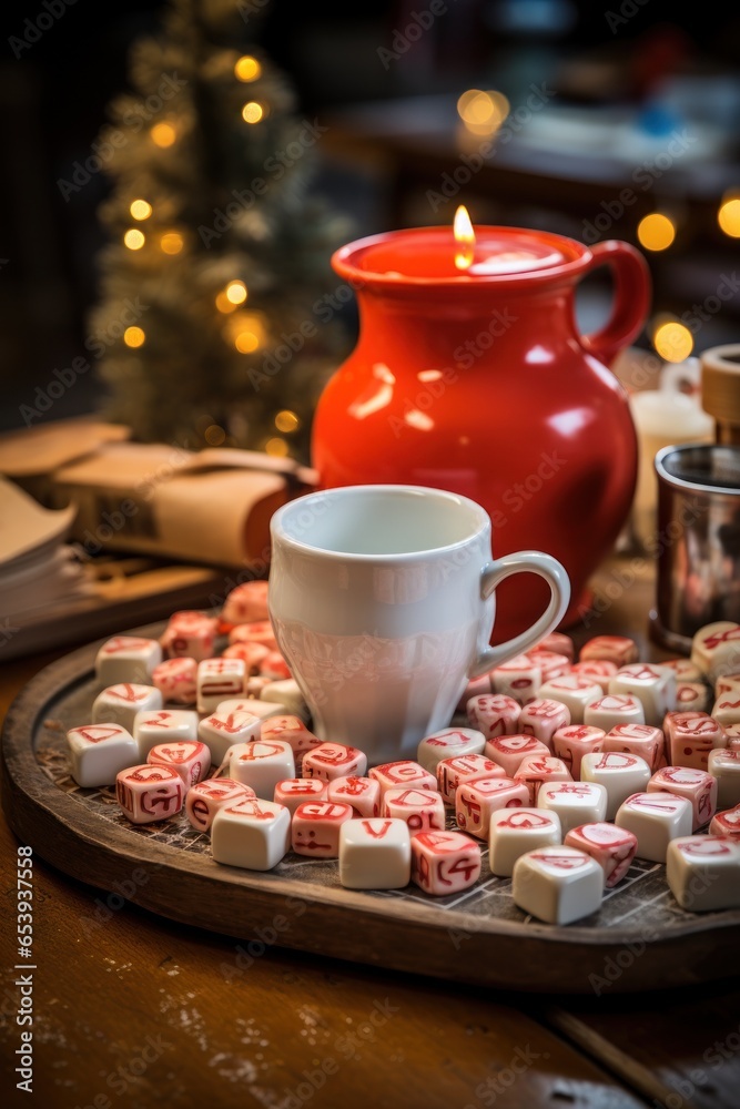 Board games and hot cocoa