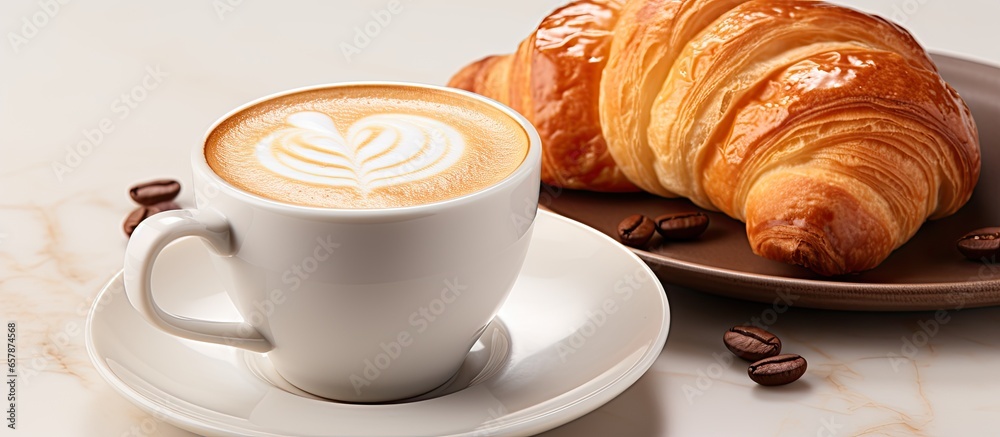 Italian espresso and pastries