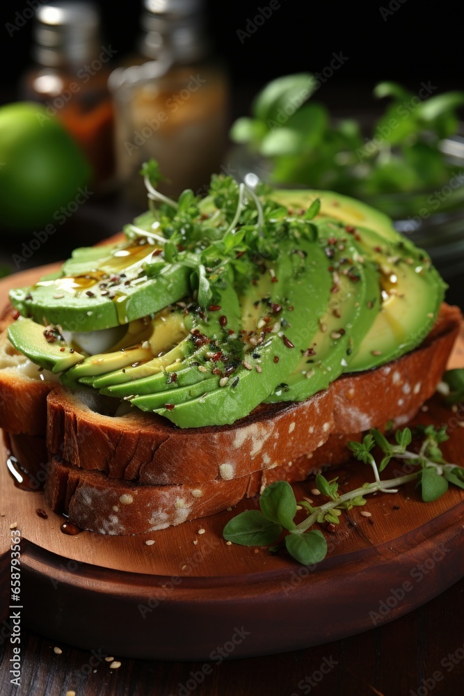 Avocado toast simple delicious and rich in healthy fats