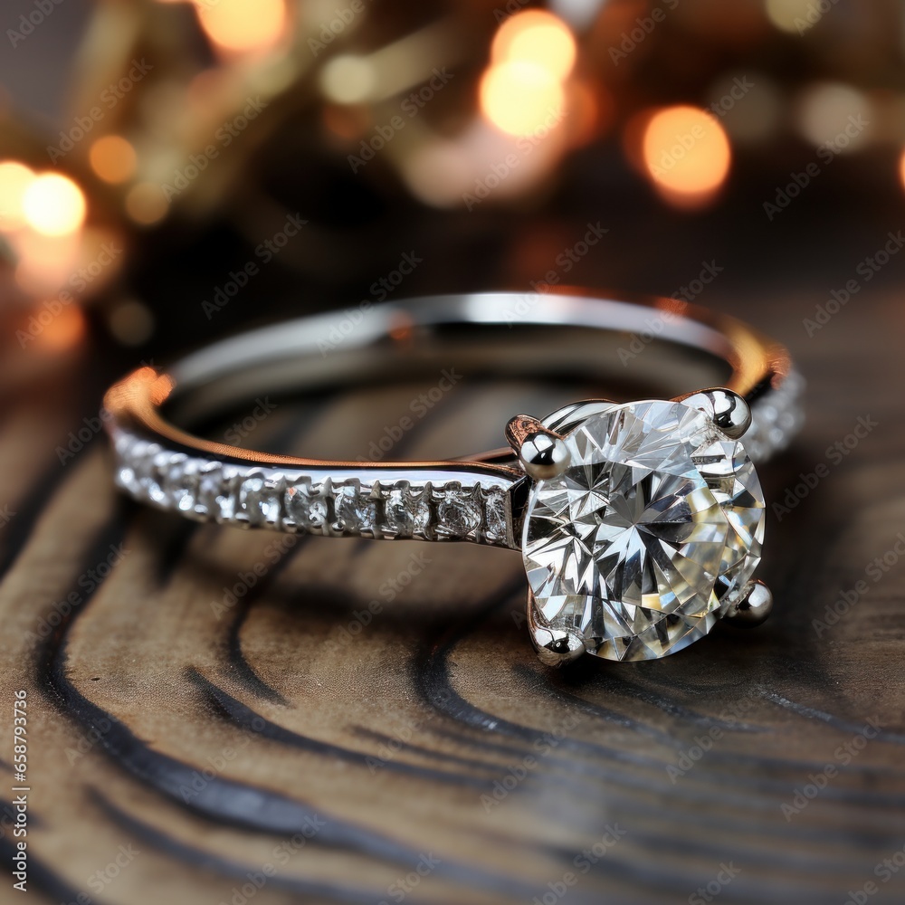 Engagement ring: A symbol of commitment and everlasting love