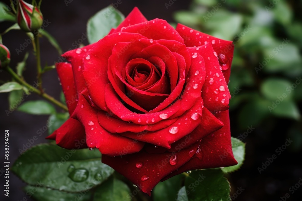 Red roses Classic symbol of love and affection