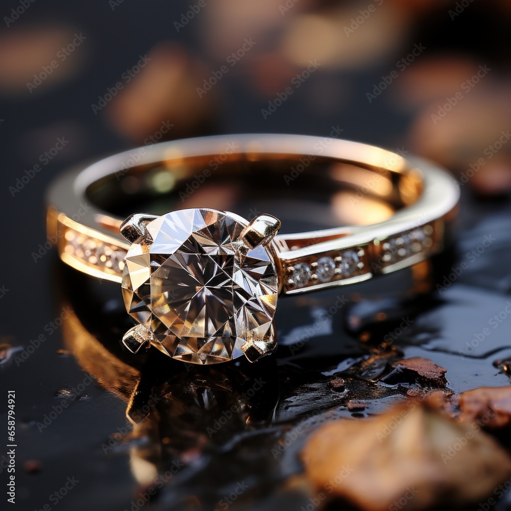 Engagement ring: A symbol of commitment and everlasting love