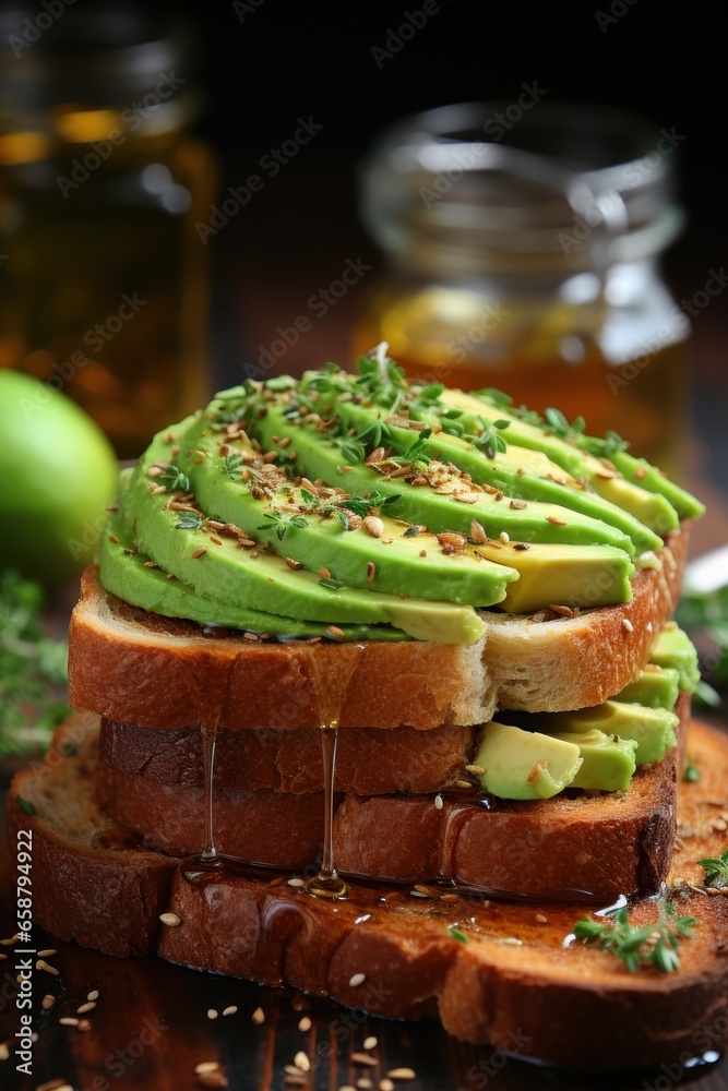 Avocado toast simple delicious and rich in healthy fats