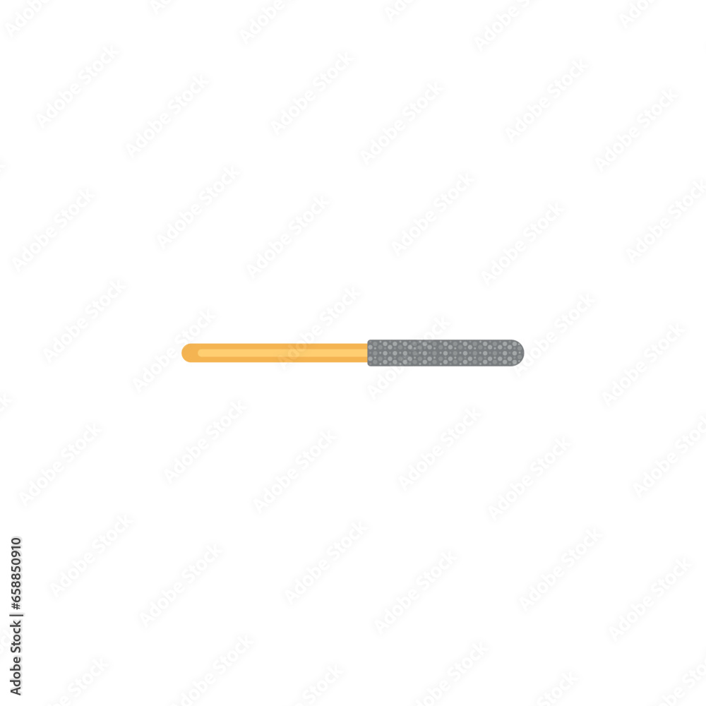 Dental drill bit on white background